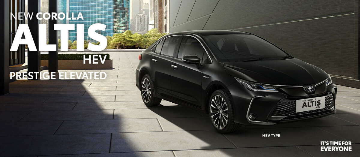 Mobil Toyota Corolla Altis, Gesitnya SUV Masa Kini