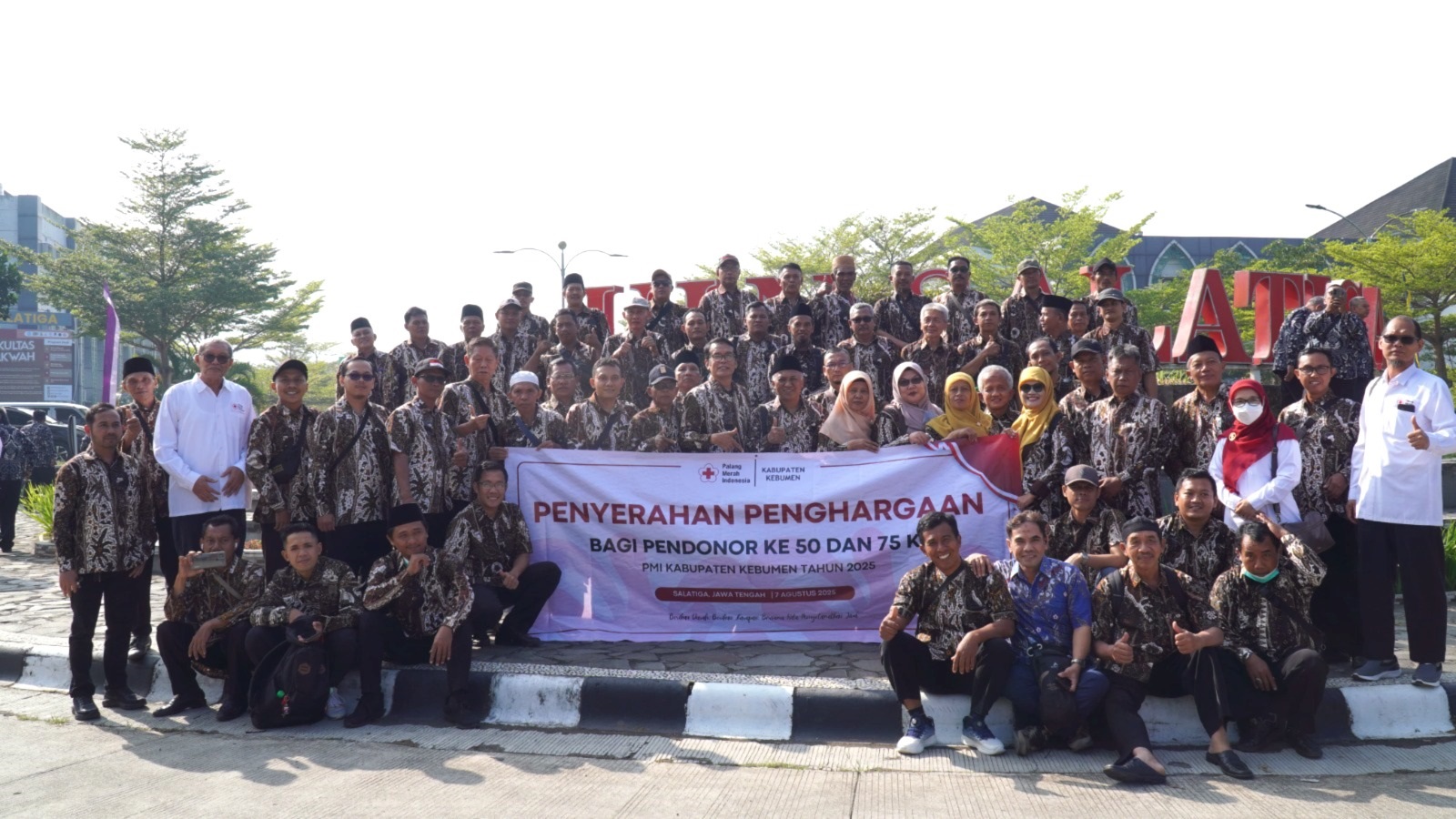 68 Pendonor Kebumen Dapat Penghargaan dari Gubernur