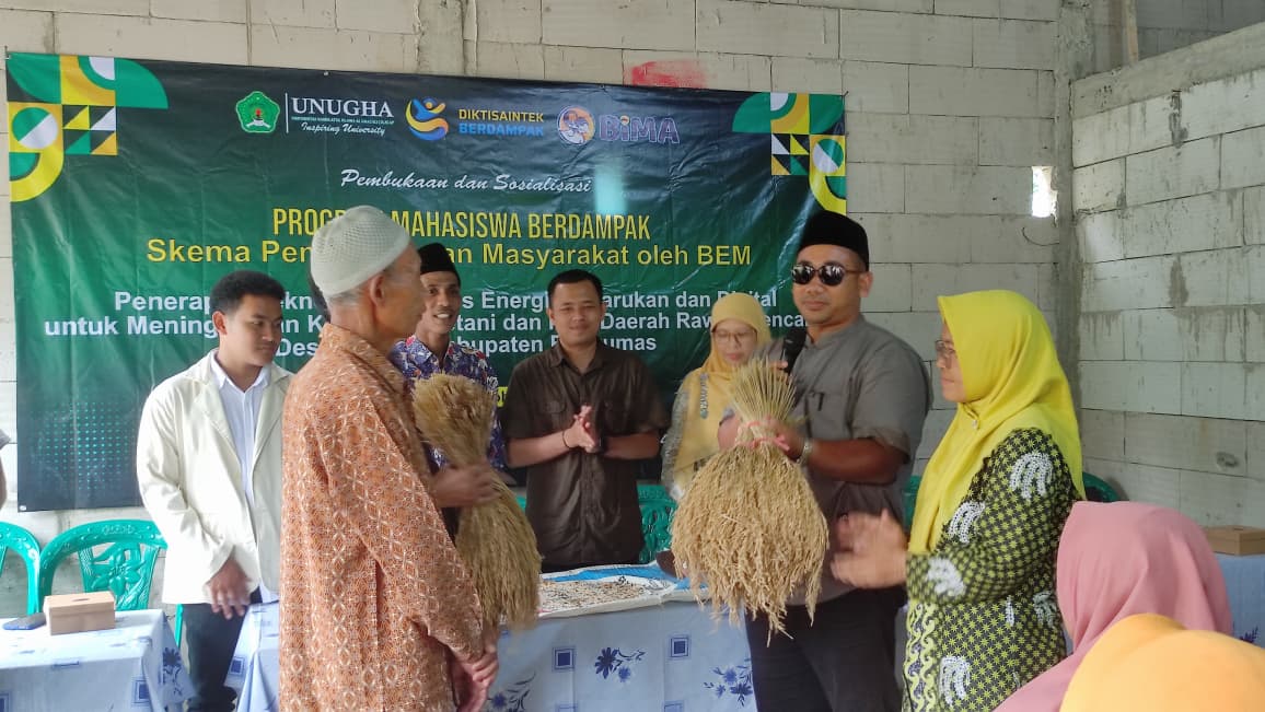 Mahasiswa UNUGHA Kembangkan Teknologi Terbarukan bagi Petani di Daerah Rawan Bencana
