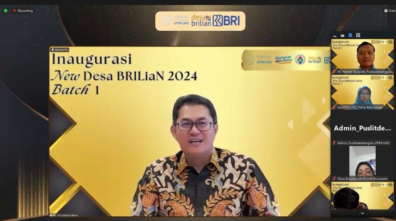 Inaugurasi Desa BRILiaN Batch 1 2024, BRI Beri Apresiasi Bagi 40 Desa Terpilih