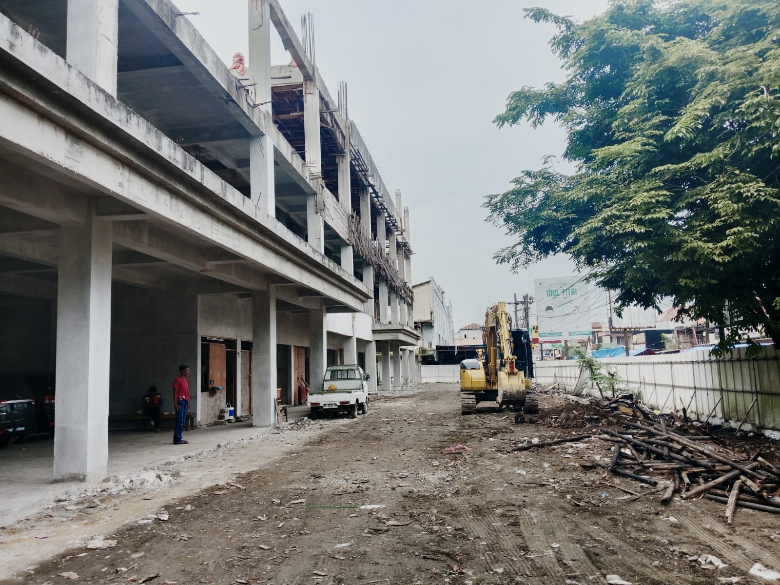 Sempat Mangkrak, Pasar Kroya Cilacap Mulai Dibangun Lagi 