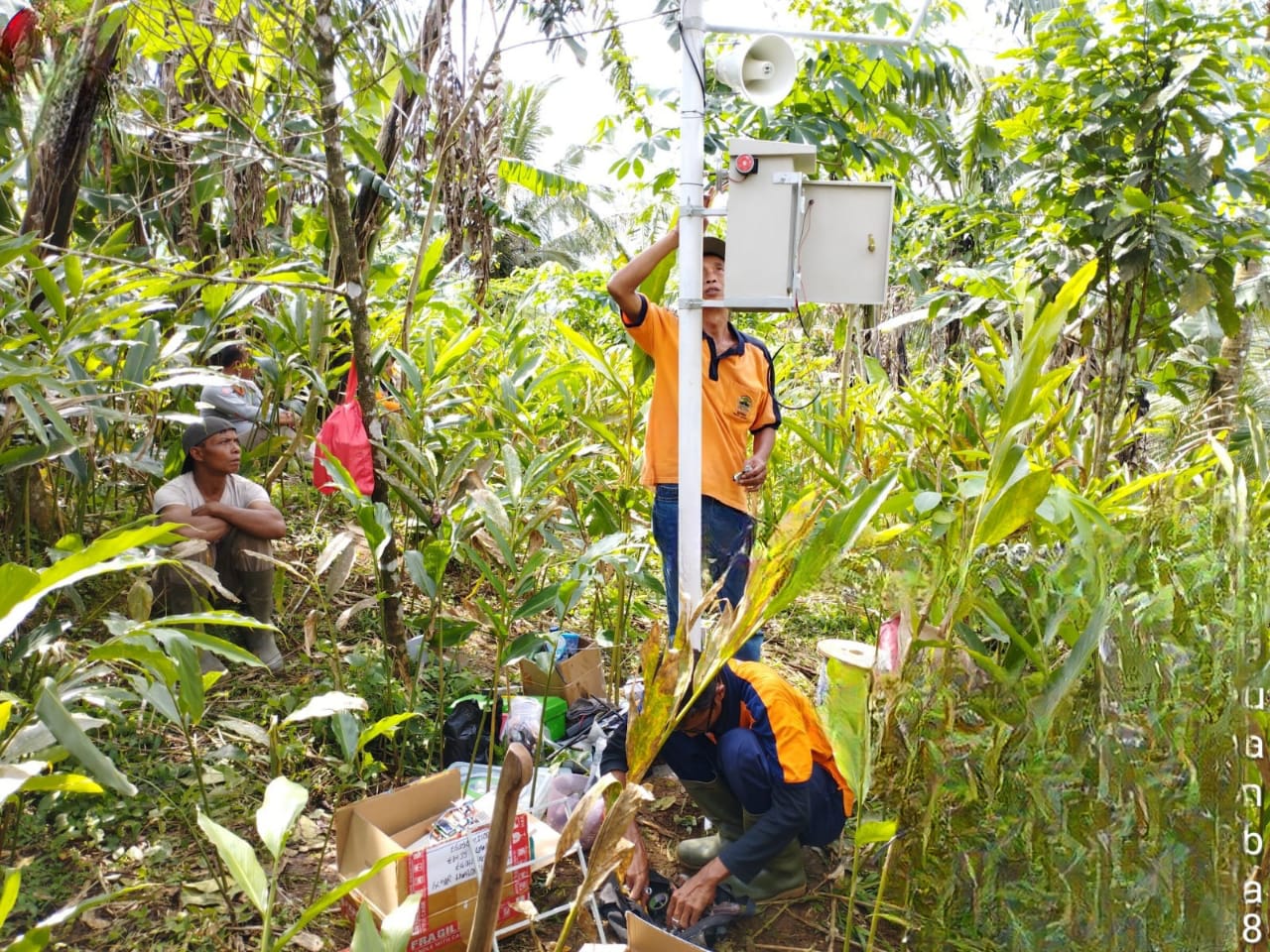 Potensi Tinggi Bencana Tanah Bergerak, 7 Desa Telah Dilengkapi EWS Bencana