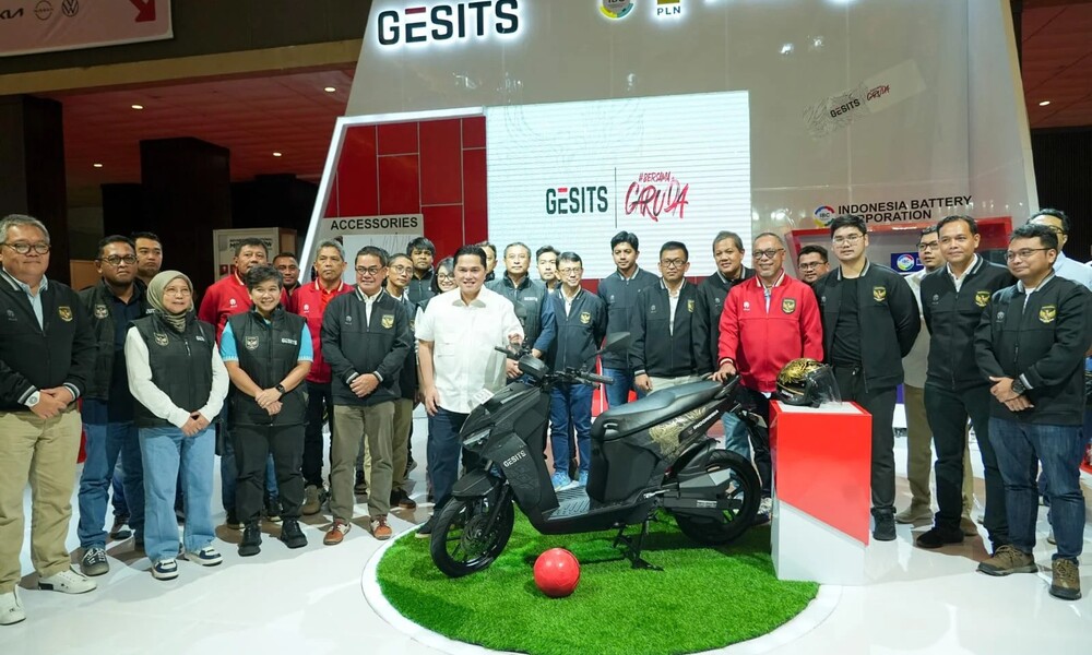 KEREN!! Gesits Garuda Edisi Terbatas yang Memukau Industri Otomotif Nasional