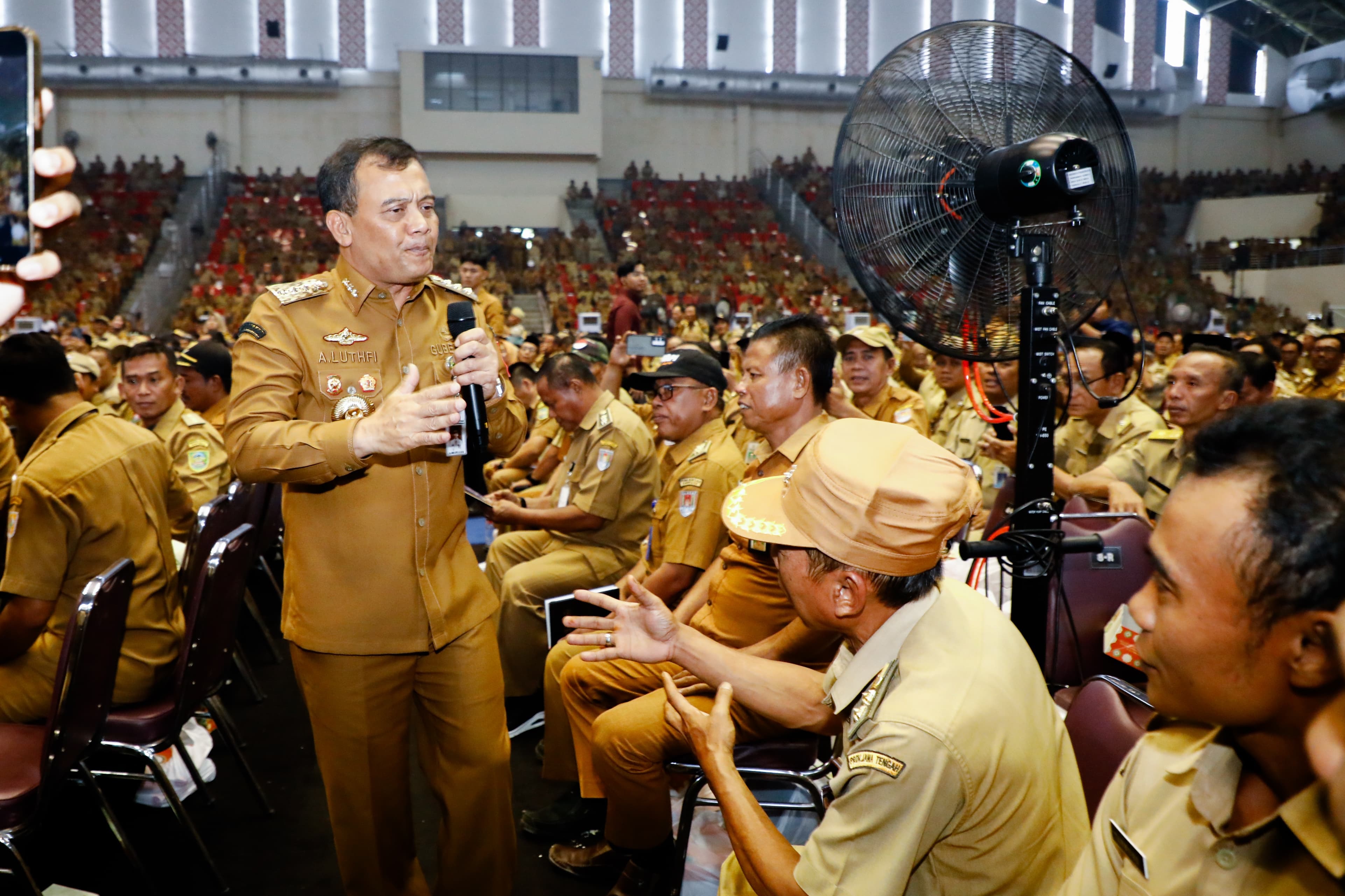 Ahmad Luthfi Jamin Perlindungan Program Pembangunan Desa 