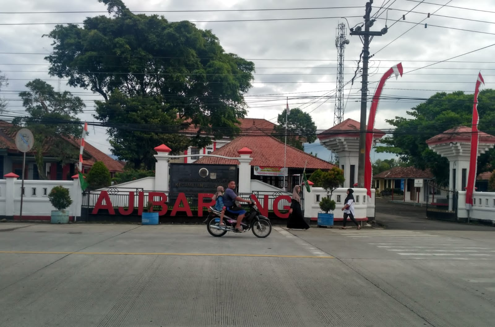 Pembenahan Lingkungan Dalam Kantor Kecamatan Ajibarang, Diusulkan Ke Kabupaten