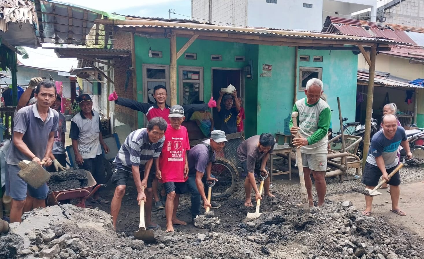 Balai Warga Kampung Nopia di Banyumas Dibangun, Dana Baru 10 Persen Tetap Digeber