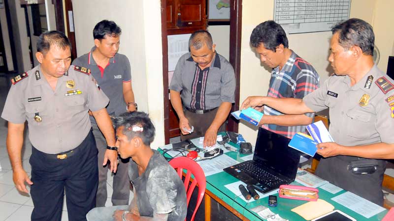 Pencuri Gunakan Motor Curian, Kasus Pencurian di Karangdadap
