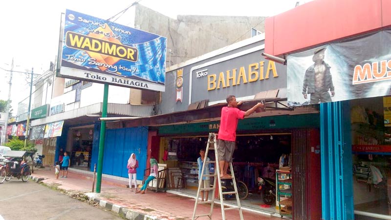 Hari Ini Jalan Jensoed Purbalingga Sudah Harus Bersih dari Kanopi