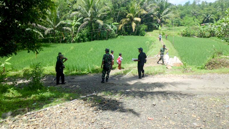 Jalan Usaha Tani Ajibarang Tidak Memadai