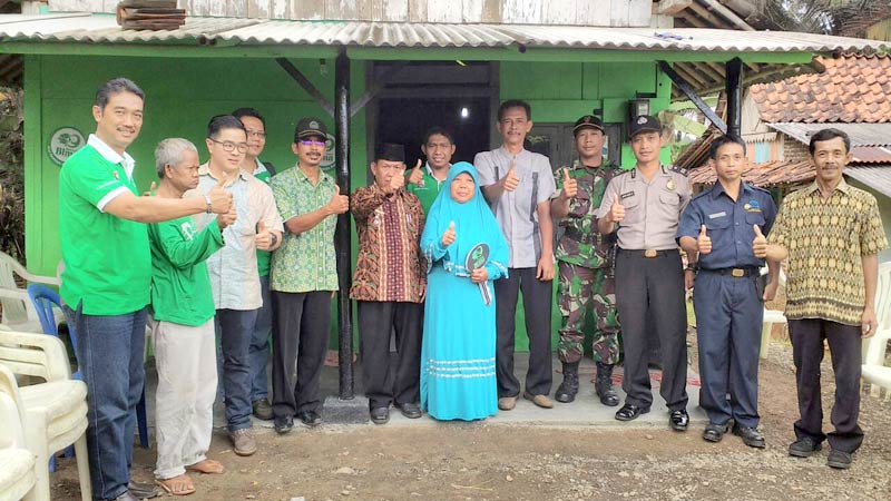 Rumah Karsiyem Selesai Dibedah