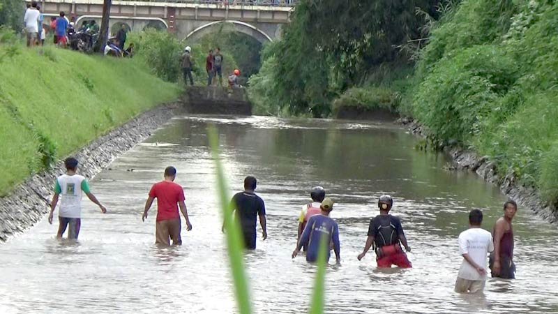 Bocah Sembilan Tahun Terseret Arus Saat Mandi di Saluran Irigasi Sigaluh Banjarnegara