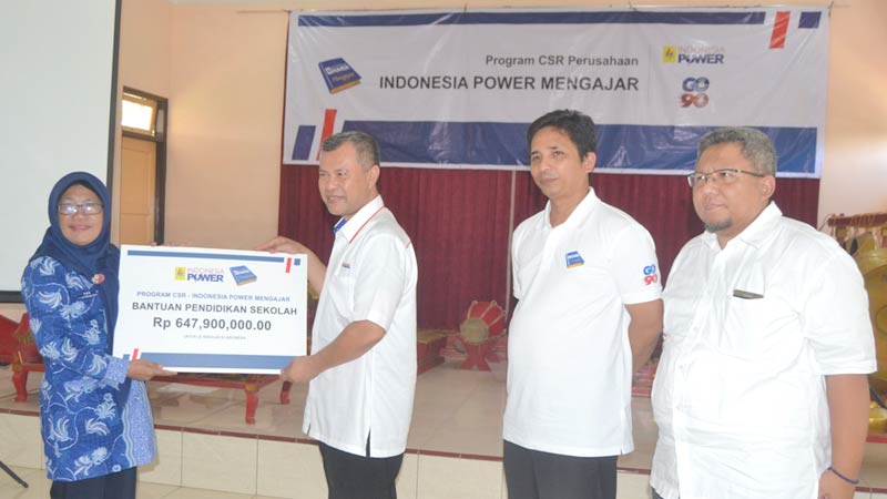 Indonesia Power Kucurkan CSR Pendidikan Rp 647 Juta