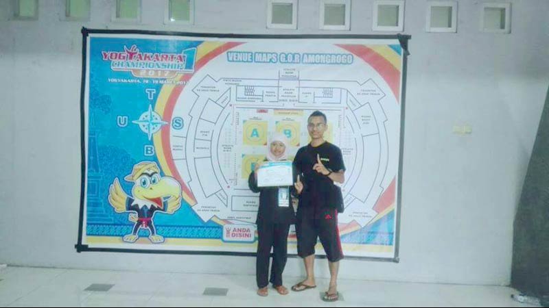 Siswa Majenang Raih Medali Emas Ajang Pencak Silat Yogyakarta Championship