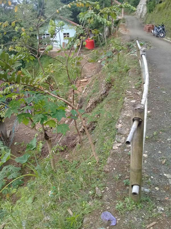 Titik Longsor Di Desa Sawangan Belum Tertangani