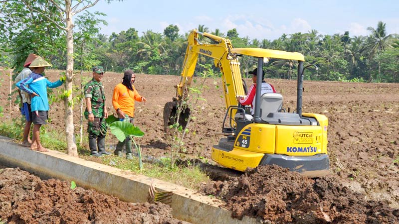 Kodim Banjarnegara Dukung Program Minapadi