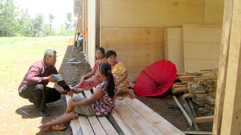 Pembangunan Huntara Dusun Jatiluhur Majenang Ditarget Selesai Puasa