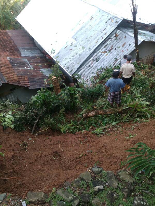 Longsor Susulan di Rembang Purbalingga Ancam Rumah Warga