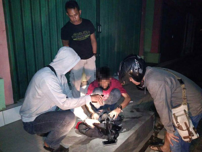 Nongkrong di Taman Bojong Bawa Sabu dan Pil Koplo, Pemuda Ditangkap