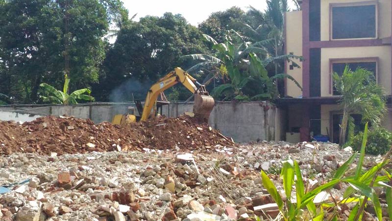 Dikritik, Pembongkaran Gedung Lama BPPKAD Banjarnegara Jalan Terus