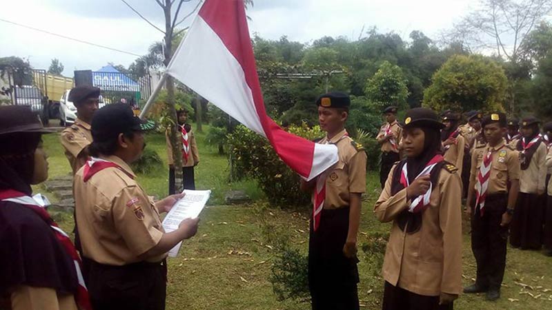 44 Anggota Saka Kalpataru Ranting Ajibarang Dilantik