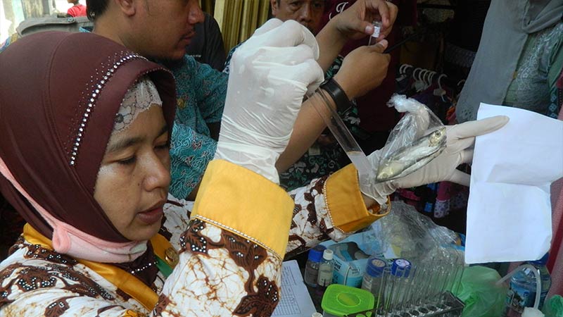 Ditemukan Jajanan Mengandung Formalin dan Boraks di Pasar Manis Karangmoncol