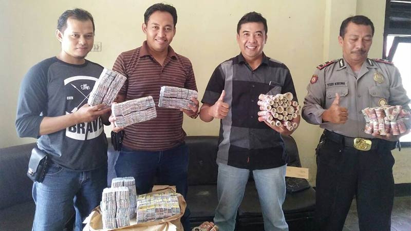 Polsek Ajibarang Sita Piluhan Ribu Mercon