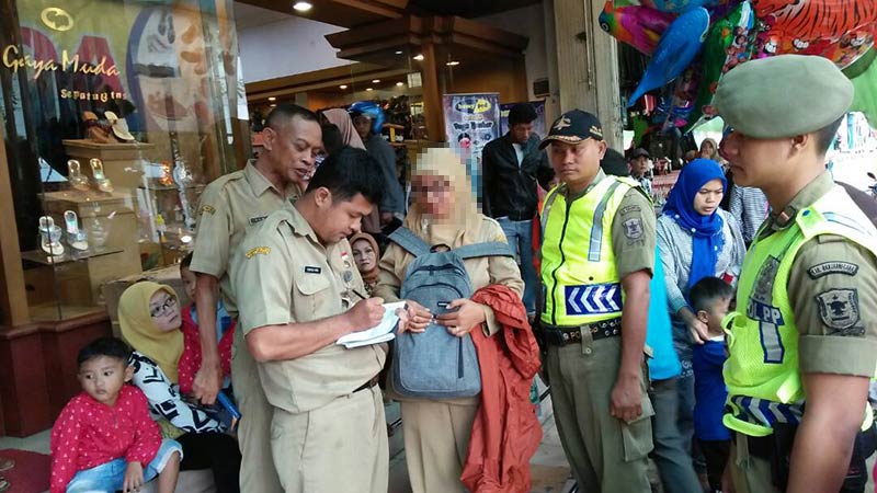 Empat PNS Banjarnegara Terjaring Razia, Keluyuran Saat Jam Kantor