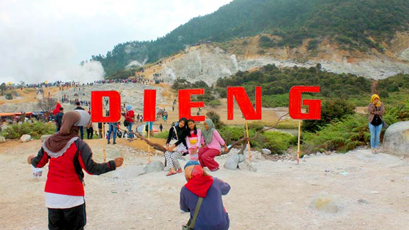 Dieng Tetap Jadi Obyek Wisata Favorit