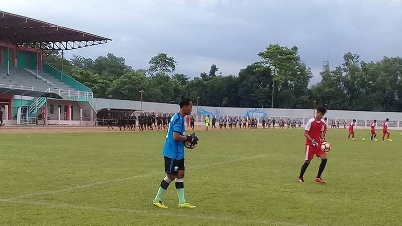 Mantan Penjaga Gawang Persibangga Mulai Ikut Latihan