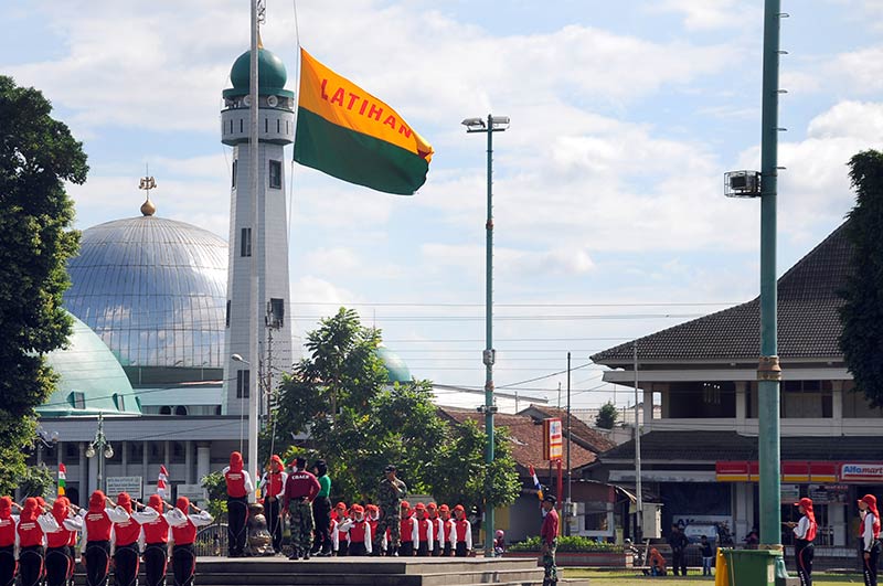 Paskibra Banyumas Digembleng 11 Jam Per Hari