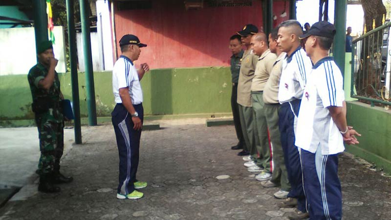 Babinsa Lakukan Monitoring