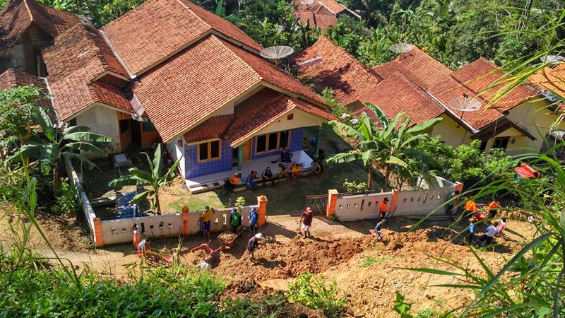 Hujan Intai Daerah Rawan Longsor di Banyumas