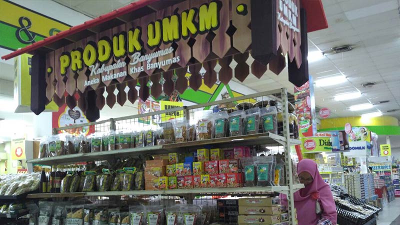 Produk UMKM Banyumas Mulai Hiasi Swalayan