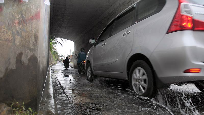 DPU Banyumas Kesulitan Tangani Banjir Underpass