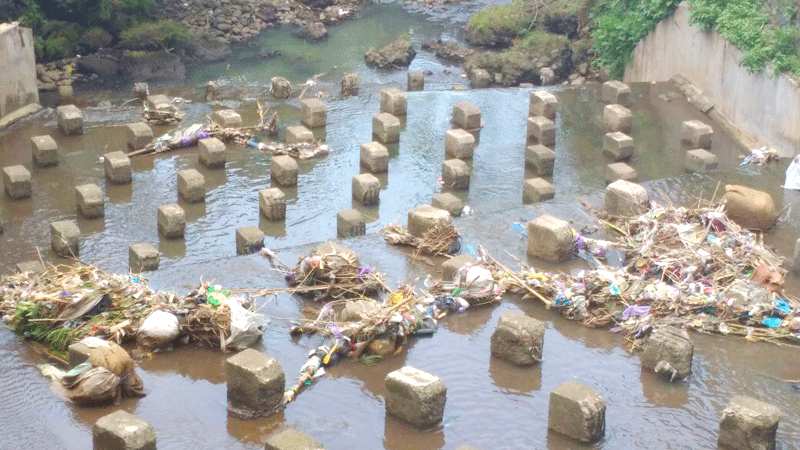 Sungai di Purbalingga Dipenuhi Sampah