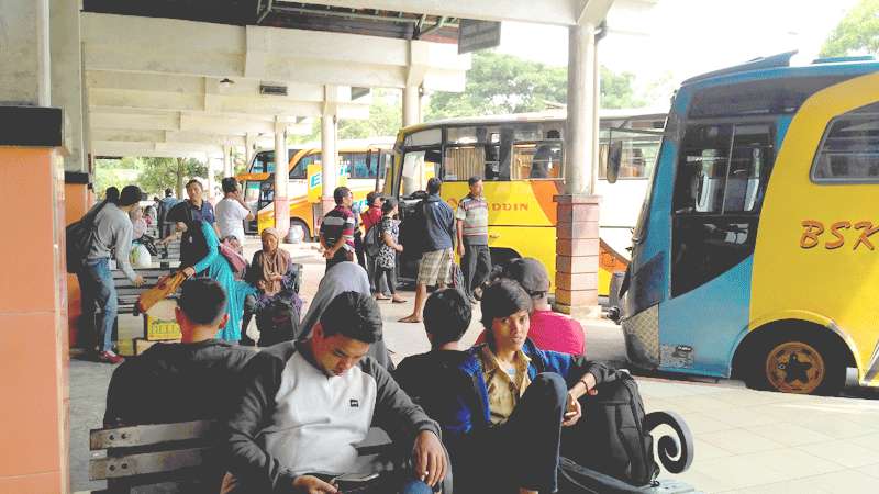 3000 Penumpang Bus Terminal Bulupitu Ke Kota Besar