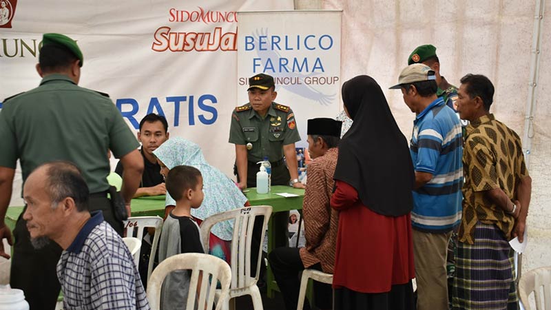 Peringati Hari Juang Kartika, Kodim Banjarnegara Gelar Baksos