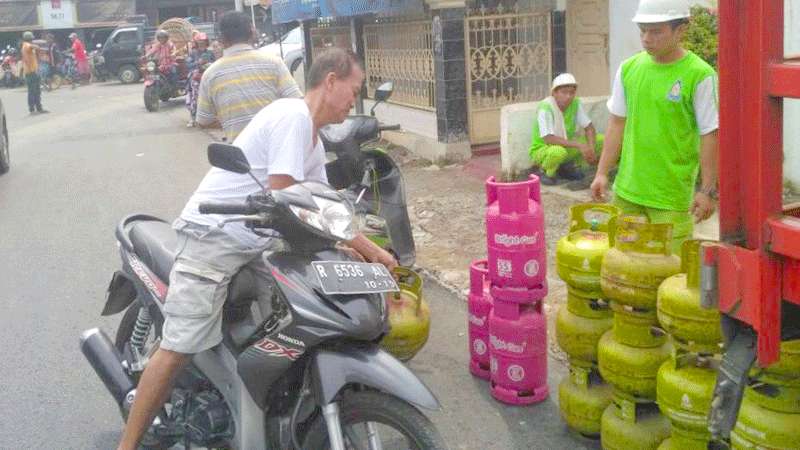 Desember, Konsumsi Gas Melon di Purbalingga 600 Ribu Tabung