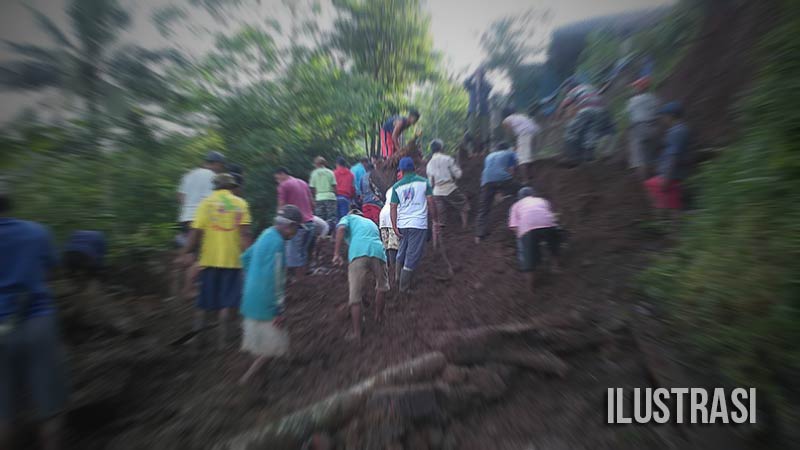 Jalur Utama Dua Kecamatan di Banyumas Putus Total