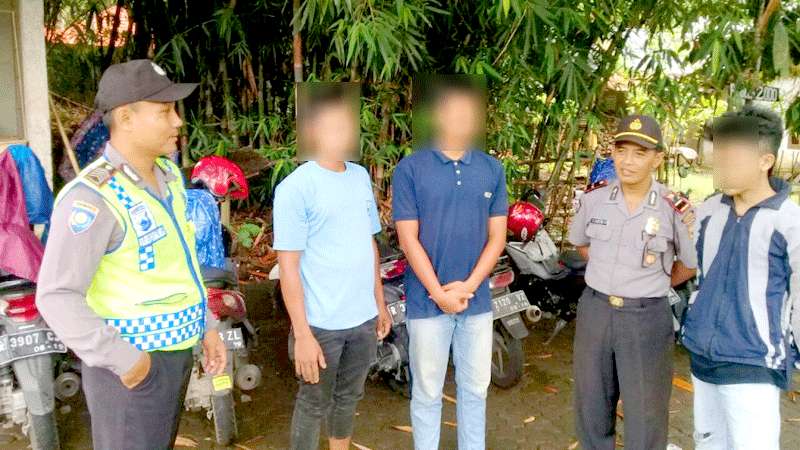 Juru Parkir Liar Ditertibkan Polsek Kutasari