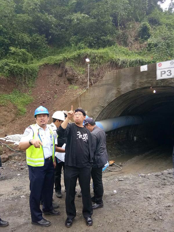 Garap Terowongan Rel Ganda, Jalan Kebasen-Patikraja Ditutup Setahun