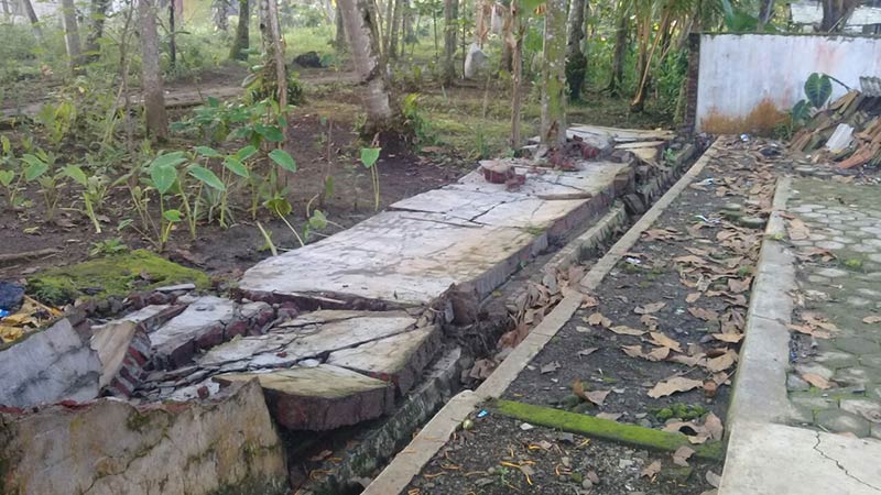 Lima Sekolah di Banyumas Rusak Terdampak Gempa