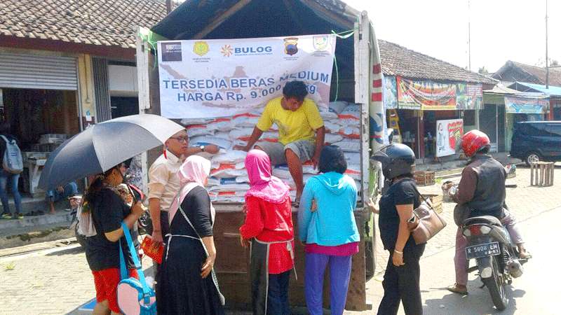 Beras OP Purbalingga Kuning dan Banyak Menir