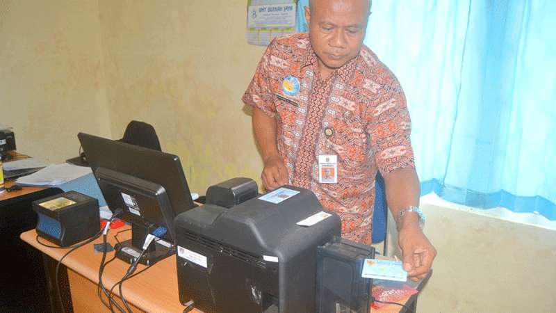 Memasuki tahun 2018 E-KTP di Cilacap Dicetak di Kecamatan