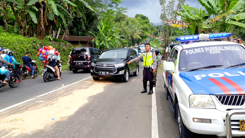 Nyalip, Meninggal Terlindas Mobil di Bobotsari