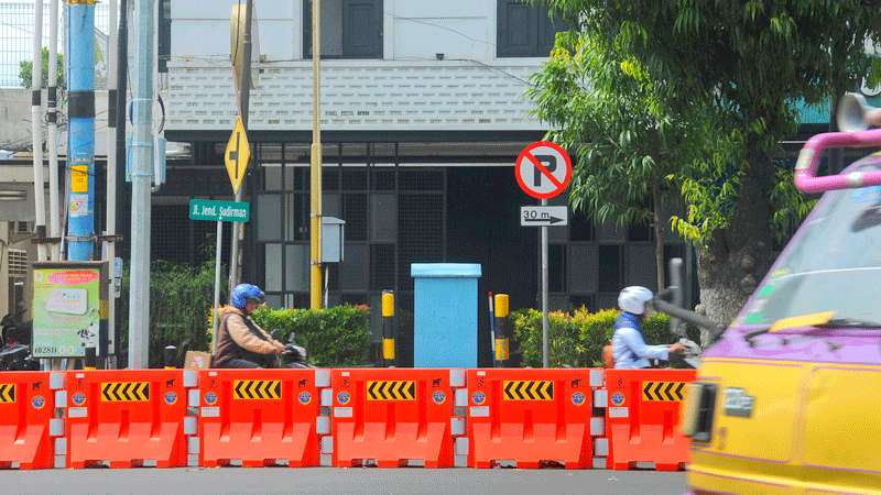 Seberang Alun-alun Purwokerto Steril Parkir Kendaraan