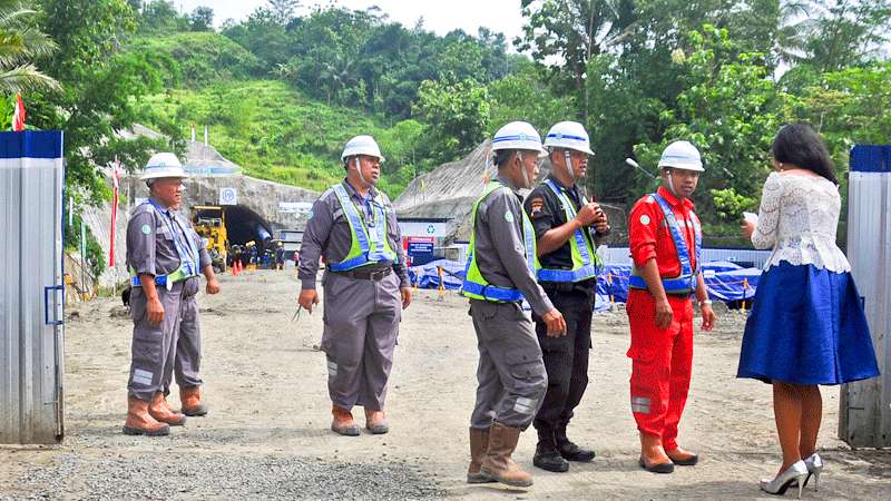 Wartawan Boikot Peliputan di Terowongan Notog