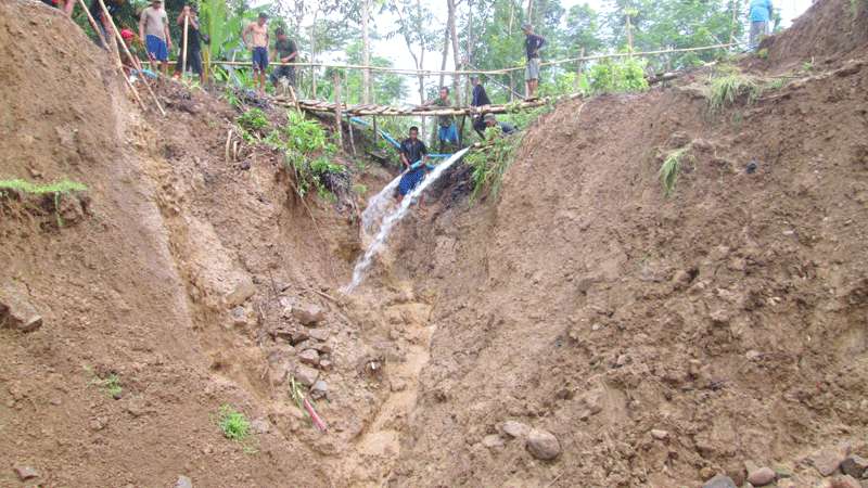 Dua Desa di Wanareja Tergenang Banjir