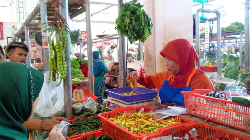 Harga Cabai Rawit Merah Tembus 48 Ribu