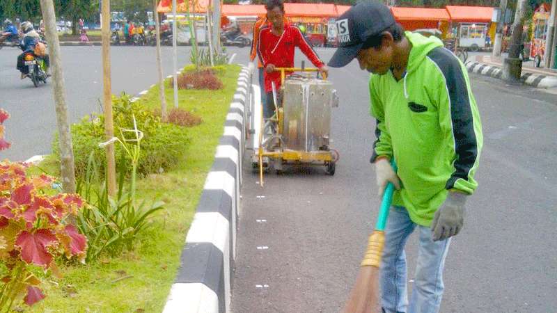 Maret Mulai Uji Coba Dua Arah Jalan Jensoed Purbalingga